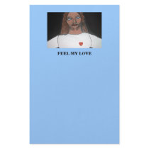 FEEL MY LOVE stationery