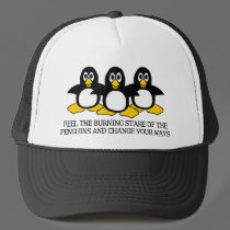 Feel The Burning Stare Of The Penguins