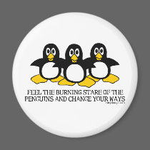 Feel The Burning Stare Of The Penguins