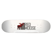 FEEL THE ENERGY - RIDE A RED MOOSE CUSTOM SKATEBOARD