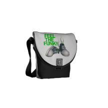 Feel The Funk.png Courier Bags