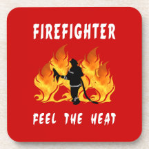 Feel The Heat Drink Coasters