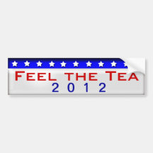 Feel the Tea Bumper Stickers