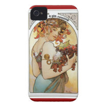 FEEL ZIN COMING...GIRL UNDER GRAPE ARBOR PRINT CASE-MATE IPHONE 4 CASE