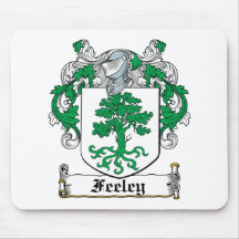 Feeley Family Crest Mouse Mats