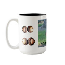 Feelin A Little Nutty! mugs