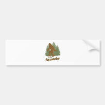 Feelin' Squatchy Bumper Sticker