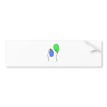 Feeling Blue? bumper stickers