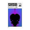 `Feeling Blue Without You Postage Stamp
