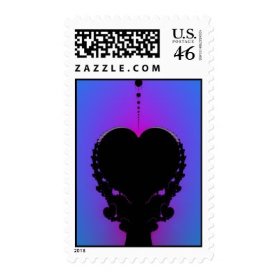 `Feeling Blue Without You Postage Stamp by PhotoPixie
