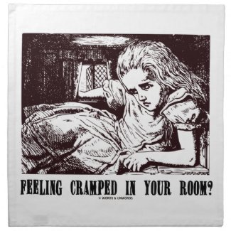 Feeling Cramped In Your Room? Wonderland Napkins