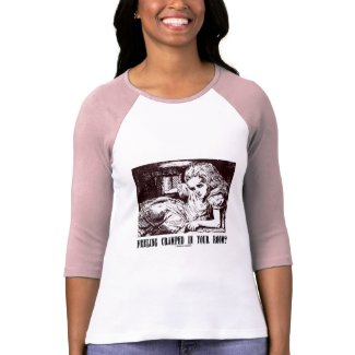 Feeling Cramped In Your Room? (Wonderland) zazzle_shirt