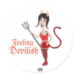 Feeling Devilish Sticker