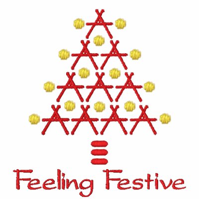 Feeling Festive Polo Shirt by talisbird