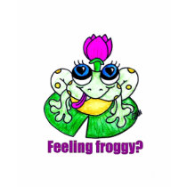 Feeling Froggy? t-shirts by catastrophika Feeling Froggy? t-shirts