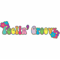 Feeling Groovy 3x2 Pin photo sculptures