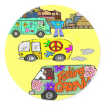 Feeling Groovy Baby Boomer Sticker
