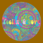 Feeling Groovy Sticker stickers