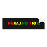 FEELING  IRIE BUMPER STICKERS