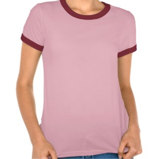 Feeling Lucky $26.95 (3 col) Ladies Melange Ringer shirt