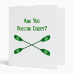 Feeling Lucky Kayak 3 Ring Binders