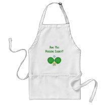 Feeling Lucky Ping Pong Apron