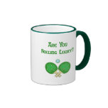 Feeling Lucky Ping Pong Coffee Mugs
