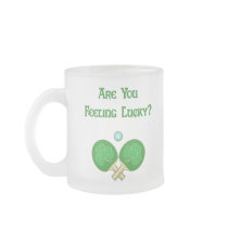 Feeling Lucky Ping Pong Coffee Mugs