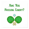 Feeling Lucky Ping Pong Poster