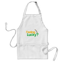 Feeling Lucky Rainbow aprons by BoogieMonst Feeling Lucky Rainbow aprons