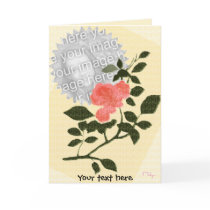 Feeling of a flower  greeting cards