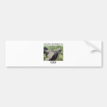 Feeling Sedimental Inside Limestone Geology Humor Bumper Sticker
