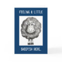 FEELING SHEEPISH APOLOGY CARD by joyart FEELING SHEEPISH APOLOGY CARD