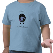 Feeling Sheepish Black T-shirts