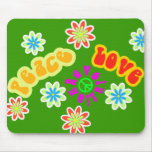 Feeling Sixties Hippy Mousepad
