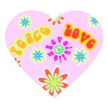 Feeling Sixties Hippy Sticker