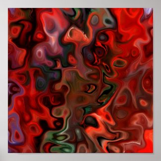 Feelings abstract 4.555 poster