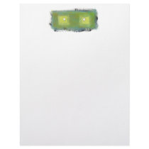 Feelings and thoughts fun modern art symbols letterhead