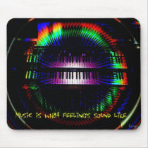 feelings sound like music mousepads by lampy_lynn feelings sound like music mousepads