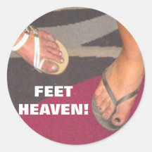 FEET HEAVEN! STICKERS