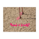 feet in the sand, Need a break? Post Cards