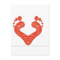 Feetheart postcards