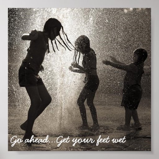 feetwet-go-ahead-get-your-feet-wet-poster-zazzle