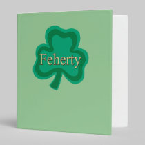 Feherty Family Binder binders
