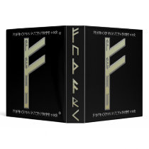 Fehu Rune gold binders