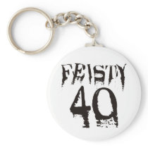 Feisty 40 keychains