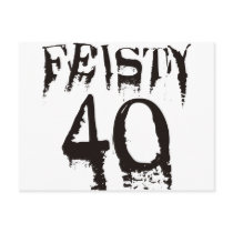 Feisty 40 post cards