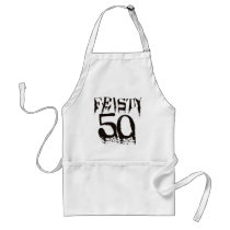 Feisty 50 aprons