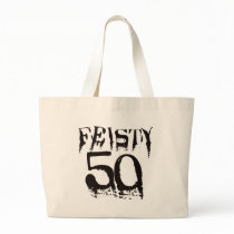 Feisty 50 tote bag