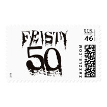 Feisty 50 postage stamps